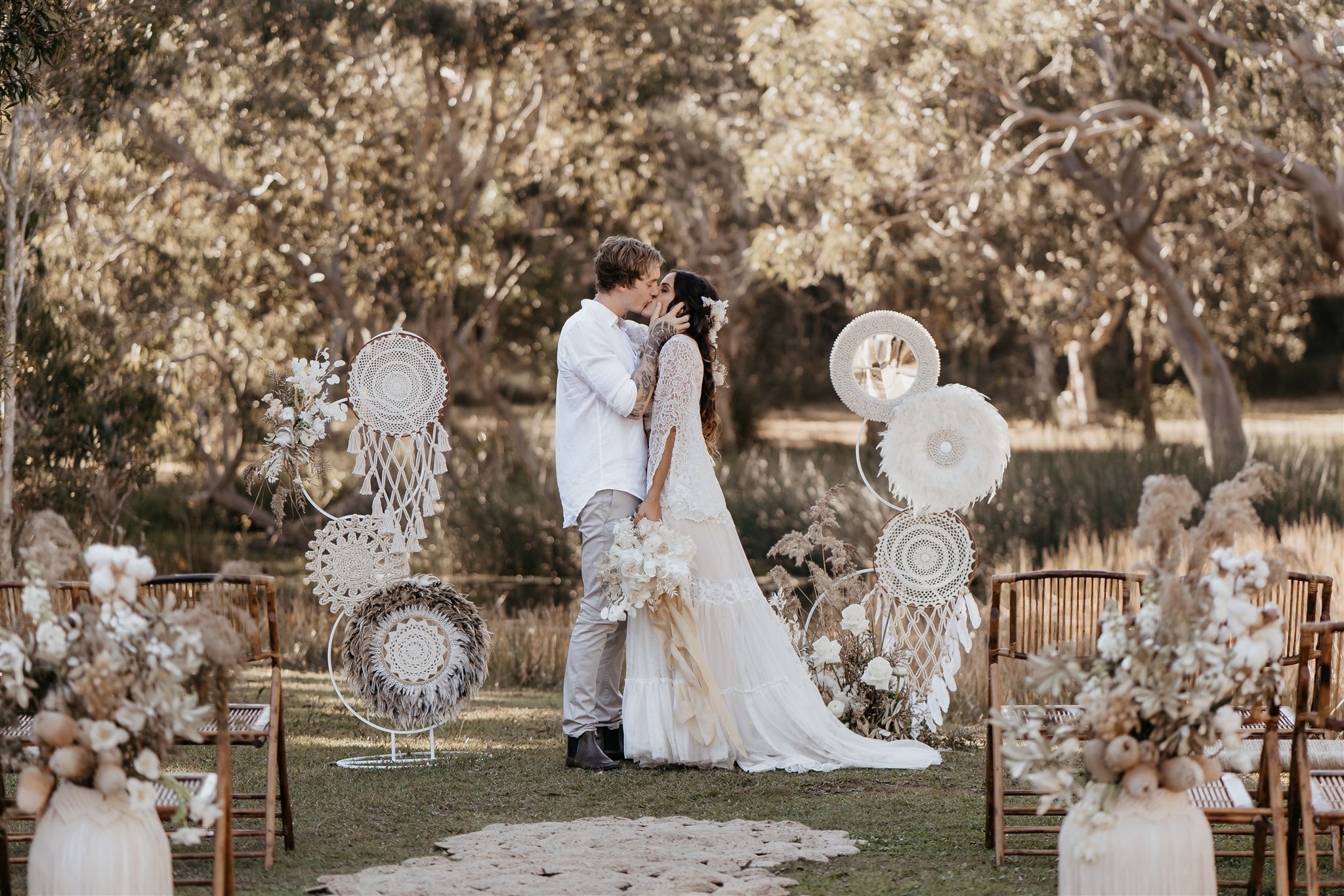 Free-Spirited Boho Festival Wedding