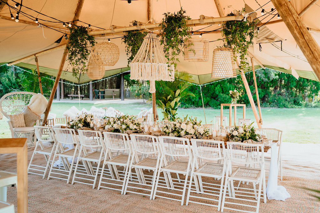 Contempory Boho Tipi Wedding