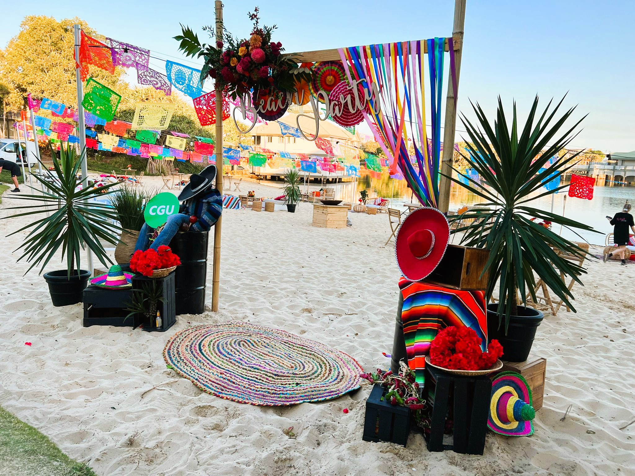 Mexican Fiesta Beach Party