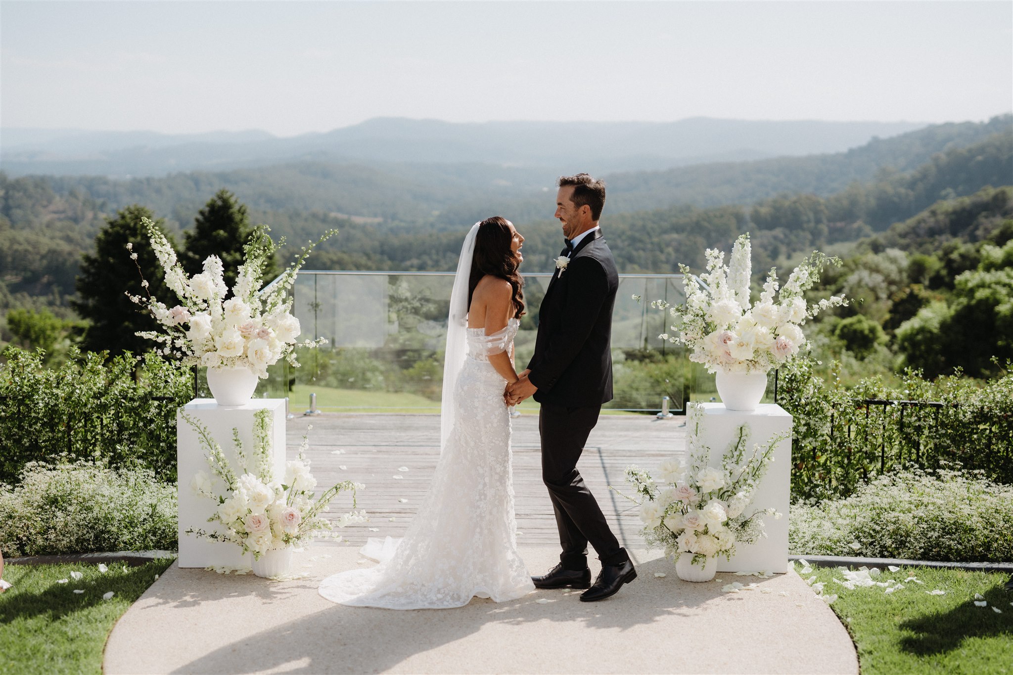 Elise & Brett's Wedding at The Old Dairy, Maleny