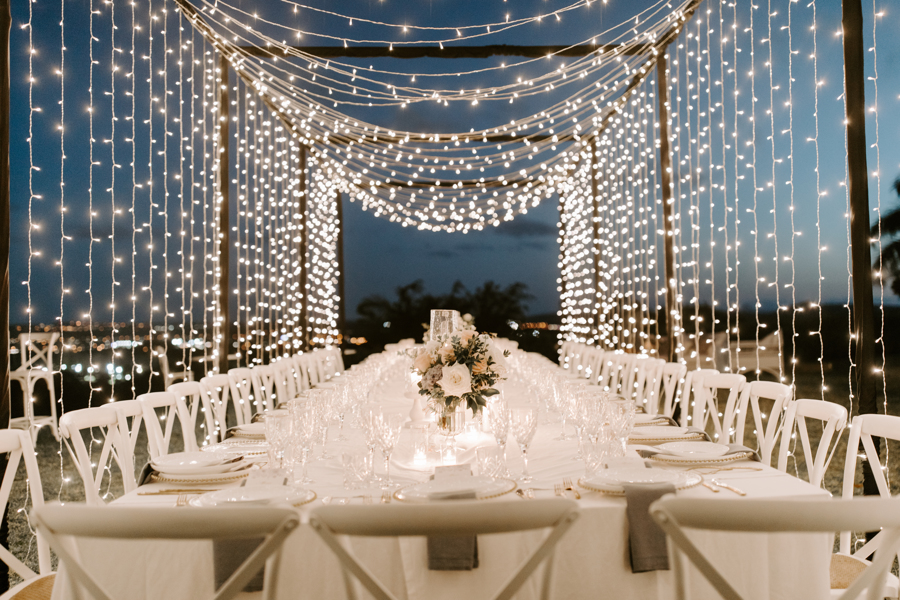 Intimate dining under the stars