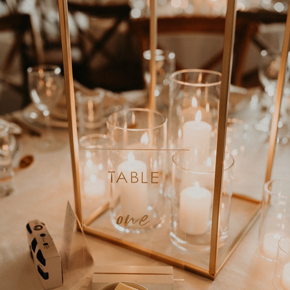 Hire Acrylic Table Numbers With Gold Script Wedding And Events Noosa Hire Acrylic Table Numbers With Gold Script Wedding And Events Noosa