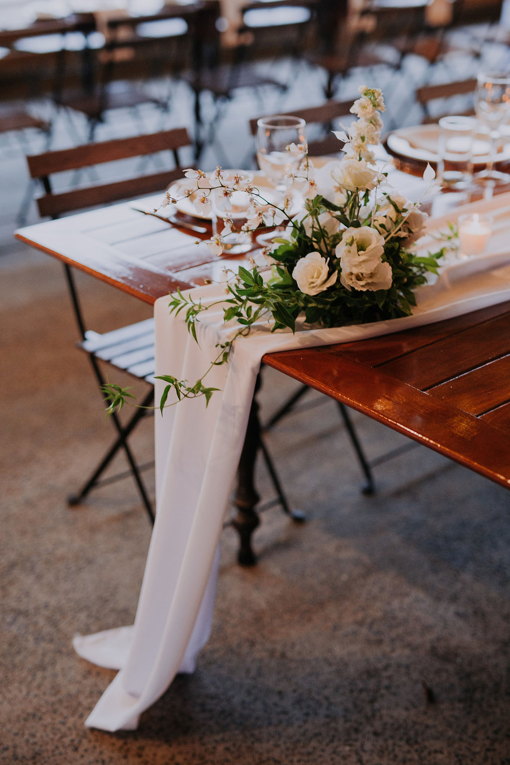 Chiffon table runner 1
