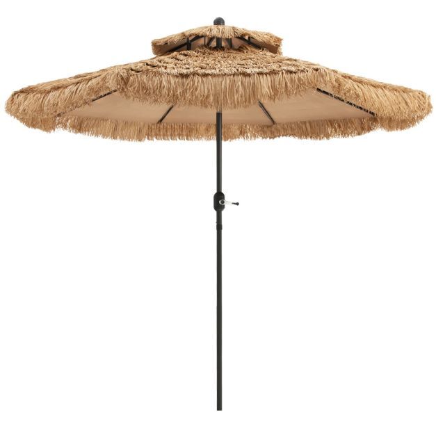 Hire Large Seagrass umbrella 
