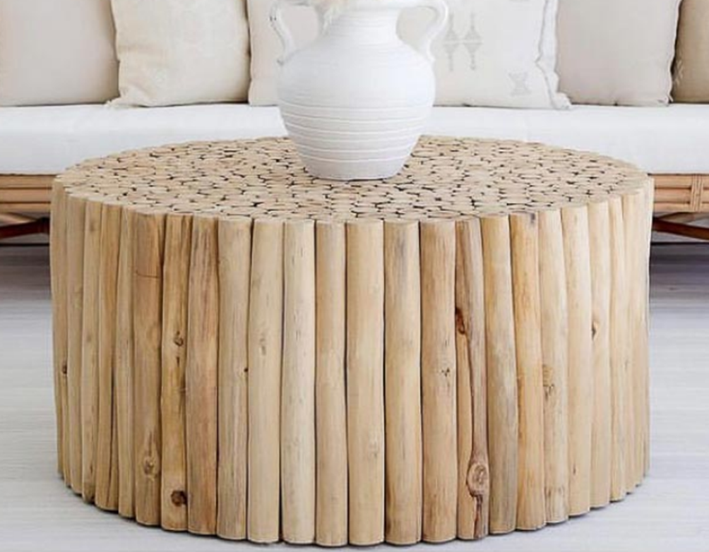 Hire Driftwood Coffee table 