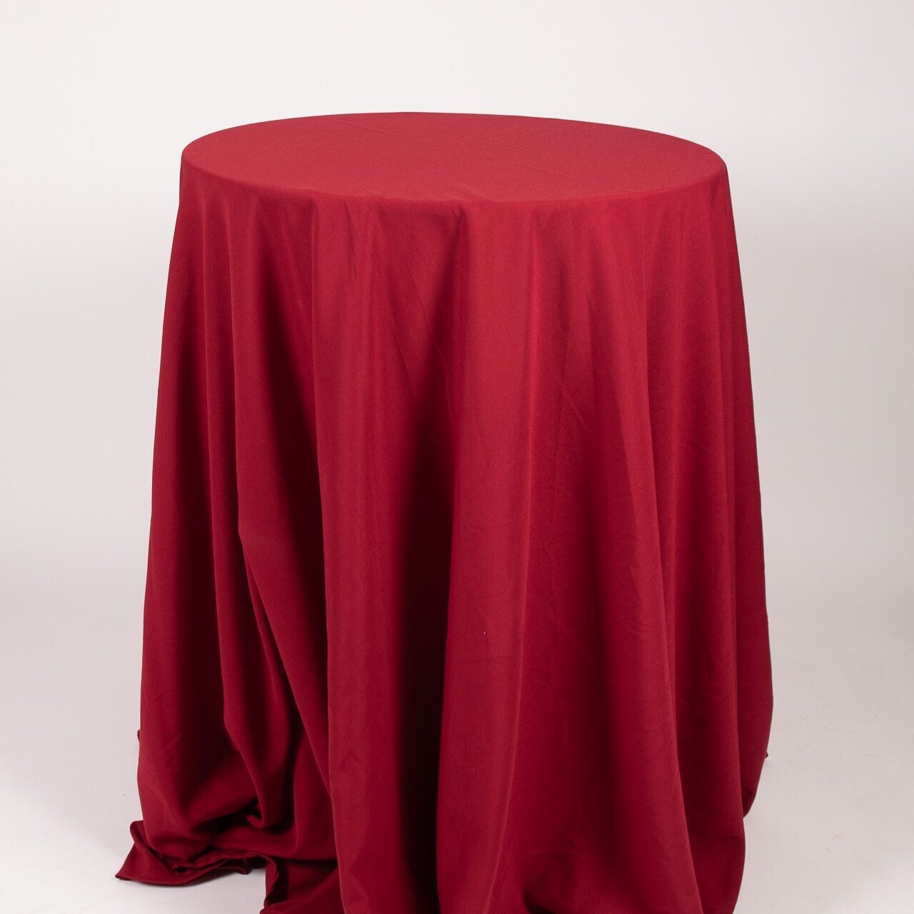 Hire Red Satin tablecloth 