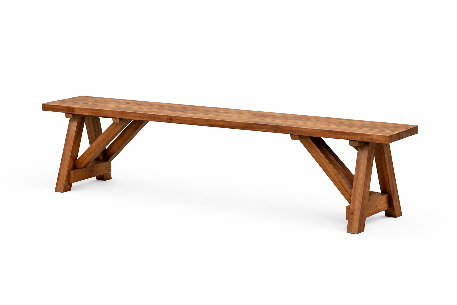 Hire Natural wooden benches 